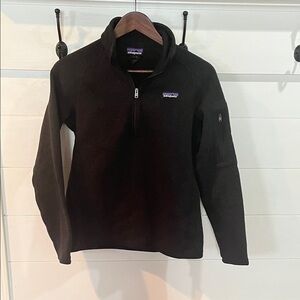 Patagonia Black Quarter-Zip Fleece